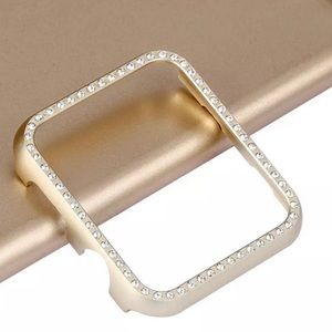 38mm watch bumper case Gold